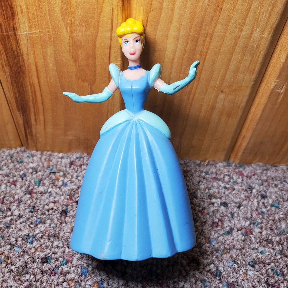 Disney Cinderella Stepsisters Prince Cake Topper PVC Figurine Anastasia Drizella - Picture 3 of 15